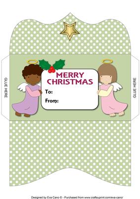 Christmas Angels Money Wallet