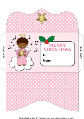 Christmas Angel with Star Money Wallet 2