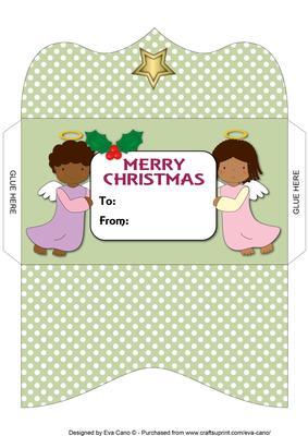Christmas Angels Money Wallet 3