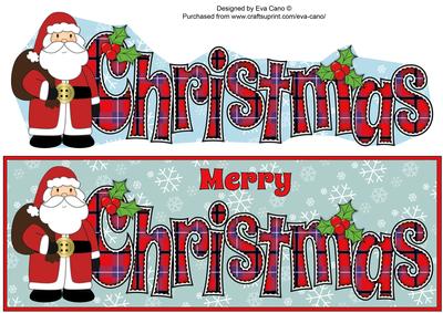 Santa in Coat Christmas Large Dl