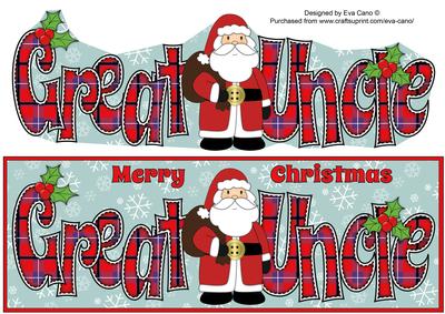 Santa in Coat Great Uncle Large Dl