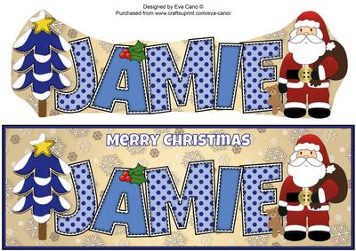 Santa Jamie Large Dl