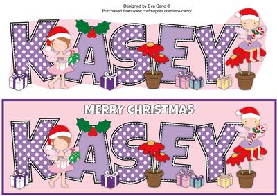 Christmas Fairies Kasey Large Dl