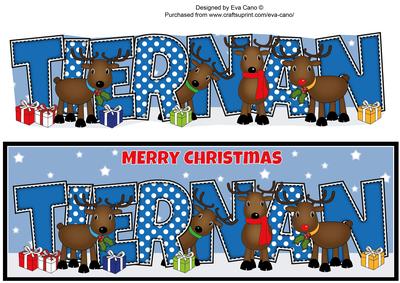 Rudolf and Friends Tiernan Large Dl