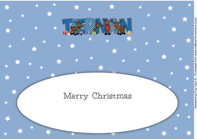 Rudolf and Friends Tiernan Large Dl Insert