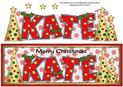 Buttons Christmas Trees Kate Large Dl
