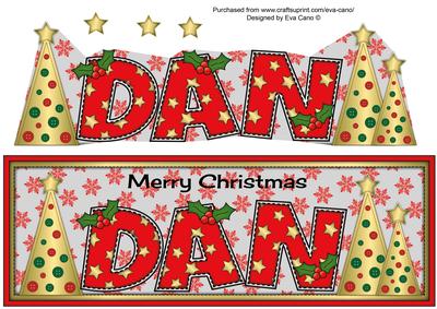 Buttons Christmas Trees Dan Large Dl