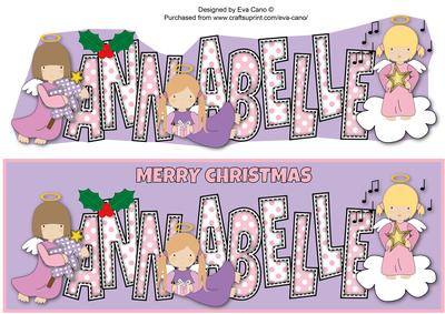 Christmas Angels Annabelle Large Dl