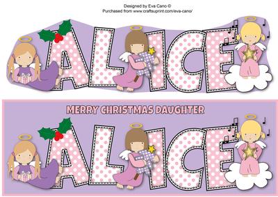Christmas Angels Daughter Alice Large Dl