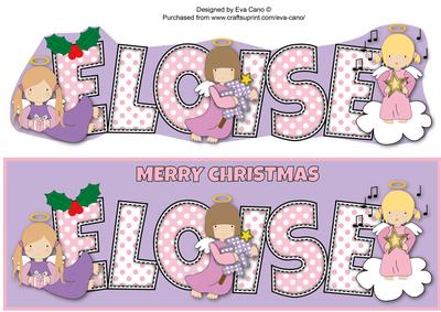 Christmas Angels Eloise Large Dl