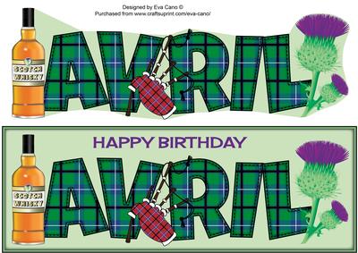 Scottish Theme Avril Large Dl