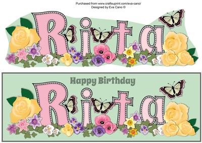 Flower Blossom Rita Large Dl