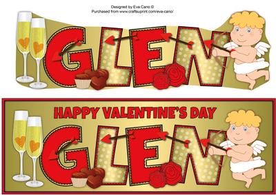 Naughty Cupid Glen Large Dl