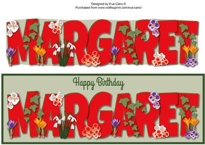 Flowers Margaret Large Dl