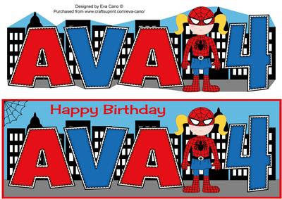 Spidergirl Ava 4th Large Dl