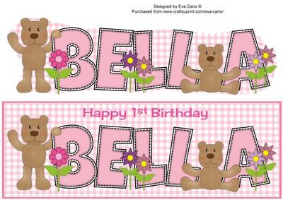 Teddies Bella 1st Large Dl