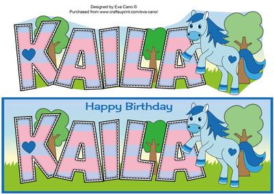 Little Pony Kaila Large Dl