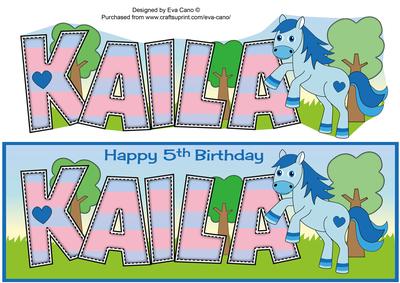 Little Pony Kaila 5th Large Dl