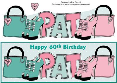 Handbags & Shoes Pat 60th Twin Large Dl