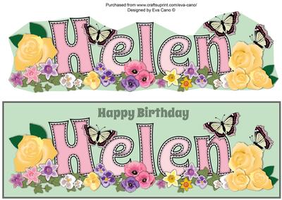 Flower Blossom Helen Large Dl