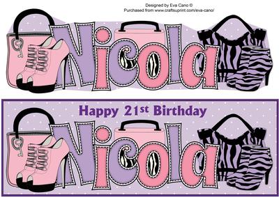 Handbags & Shoes Nicola 21st Large Dl