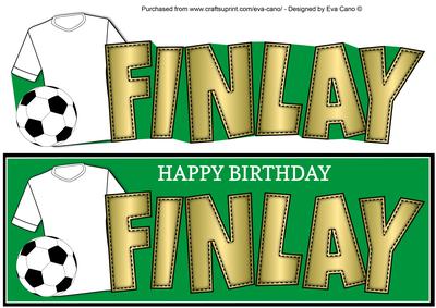 White Football Top Finlay Large Dl