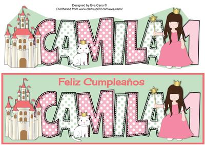 Little Princess Camila 1st Large Dl