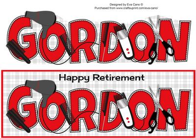 Hairdressing Gordon Large Dl