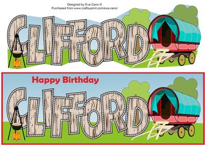 Romany Theme Clifford Large Dl