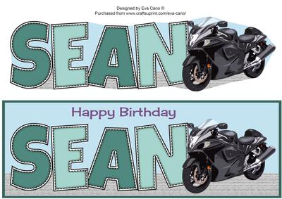 Motorbike Sean Large Dl