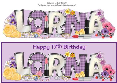 Flowers & Accessories Lorna 17th Large Dl