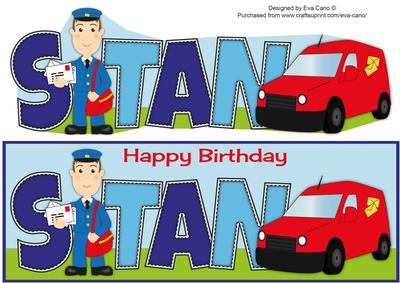 Postman Paul Stan Large Dl