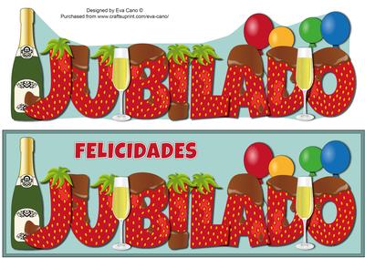 Bubbly, Strawberries & Chocolate Jubilado Large Dl