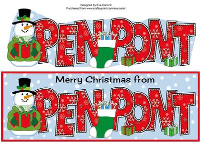Merry Christmas from Penpont Large Dl