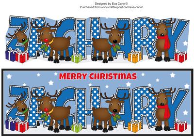 Rudolf and Friends Zachary Large Dl