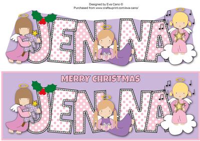 Christmas Angels Jenna Large Dl
