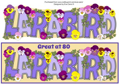 Bright Flowers Larabird Large Dl