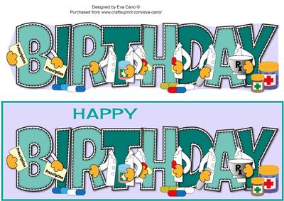 Pharmacists Birthday Large Dl