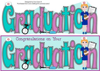 Cute Nurse Graduation Large Dl