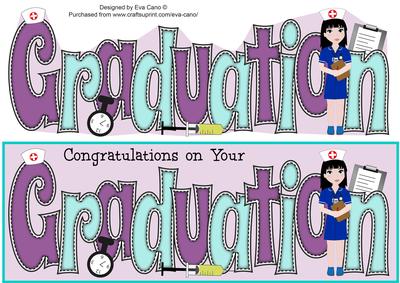 Cute Nurse Graduation Large Dl 2