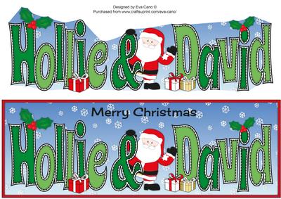 Shy Santa Hollie & David Large Dl