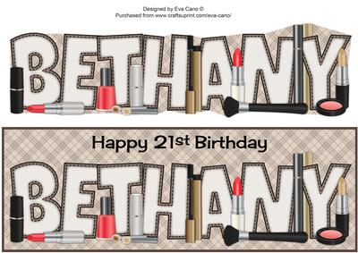Make-up Bethany 21st Large Dl