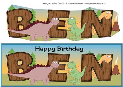 Dinosaurs Ben Large Dl