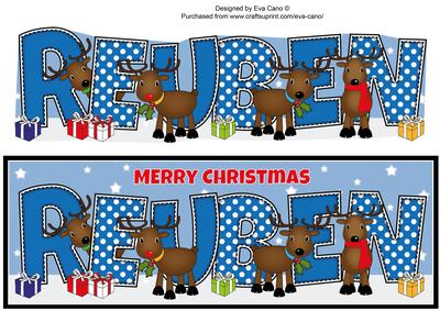 Rudolf and Friends Reuben Large Dl