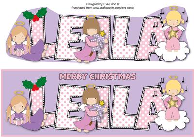 Christmas Angels Leila Large Dl