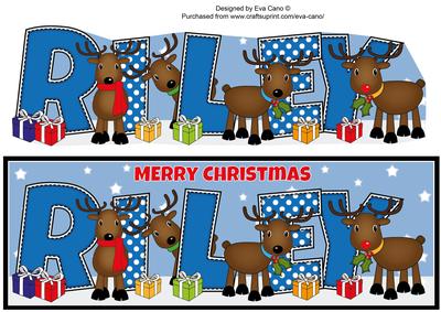 Rudolf & Friends Riley Large Dl