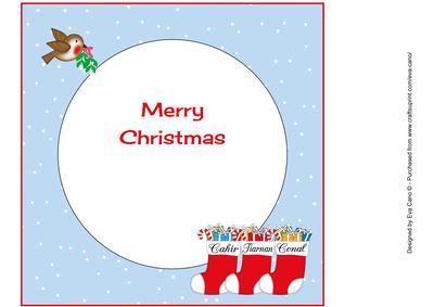 8x8 Christmas Names Cahir, Tiarnan & Conal Insert