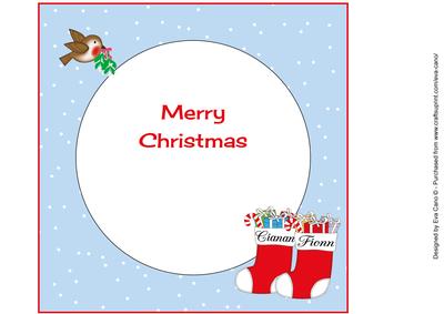 8x8 Christmas Names Cianan & Fionn Insert