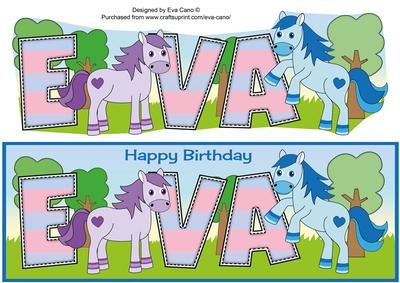 Little Ponies Eva Large Dl