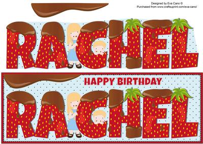 Rascals, Strawberries & Chocolate Rachel Large Dl